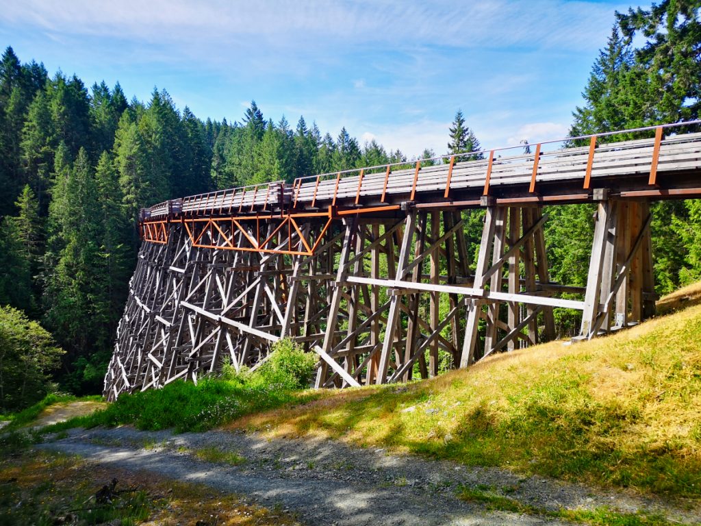 Kinsol Trestle on Vancouver Island